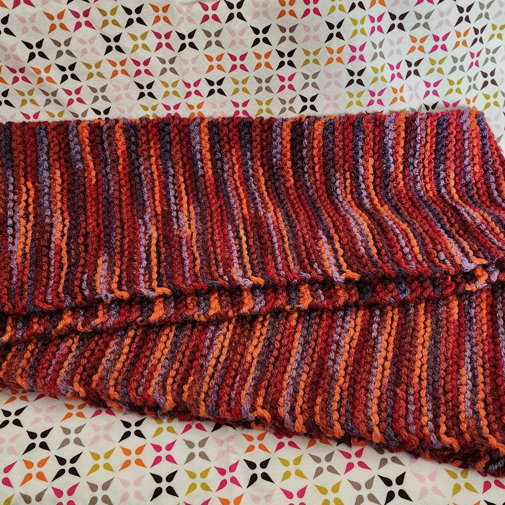 Multicolor Knit Scarf - Picture 2 of 9